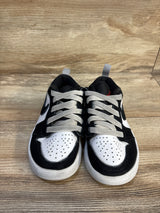 Air Jordan 1 Low ALT SE PS 'White Black Matte Silver' Sneakers sz 10.5c