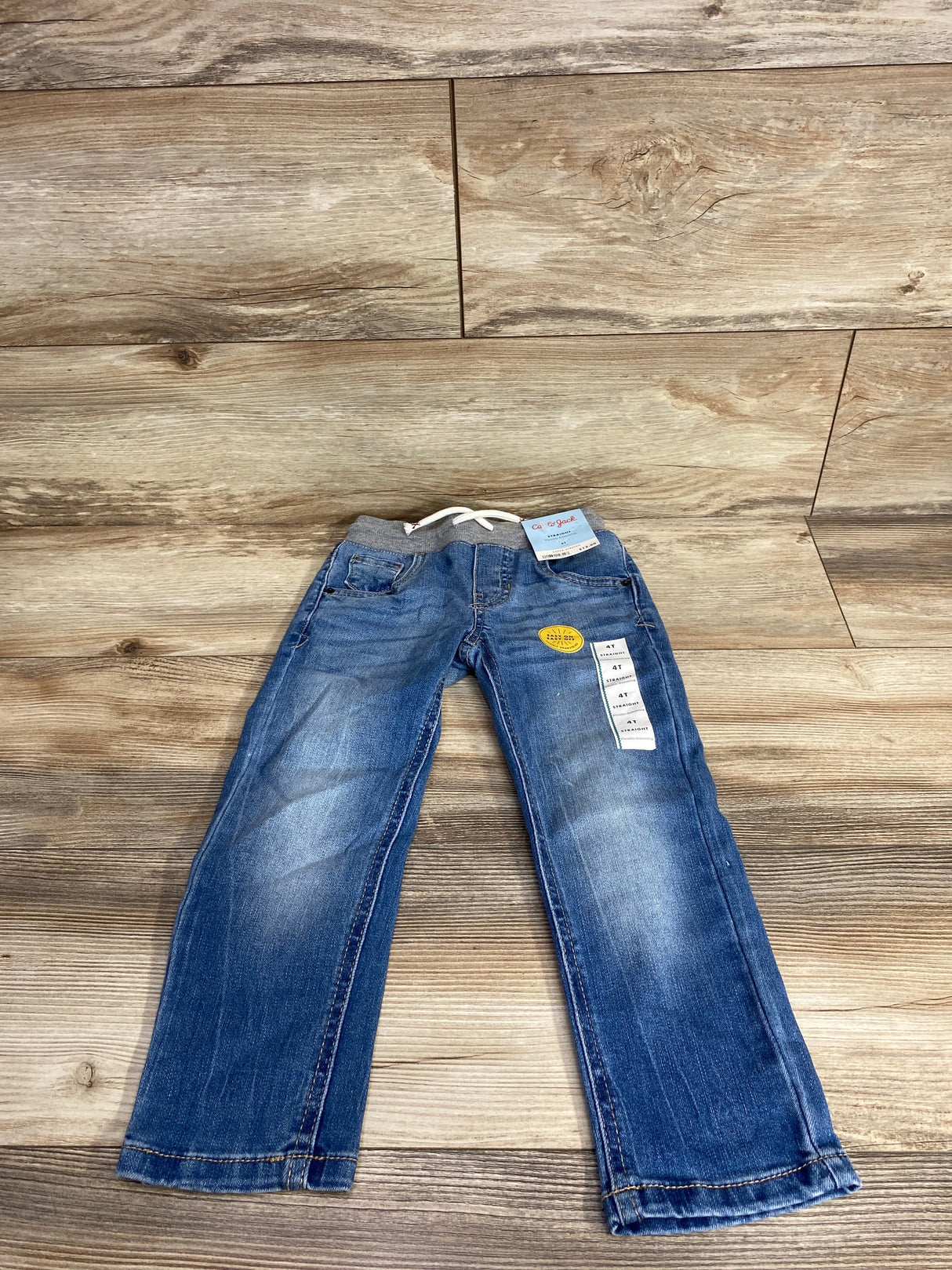 NEW Cat & Jack Skinny Drawstring Jeans Blue sz 4T