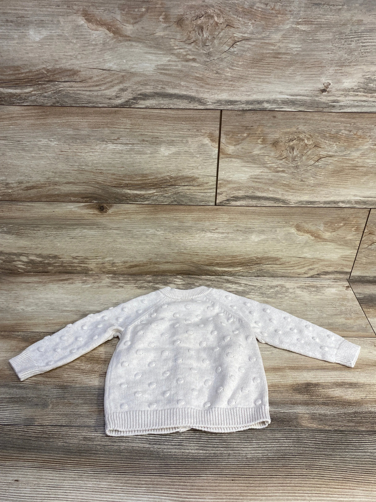 Cat & Jack Swiss Dot Cardigan Cream sz 12m