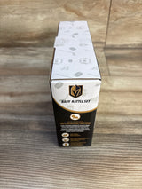 NEW NHL Las Vegas Golden Knights Baby Wooden Rattle Set 2pk