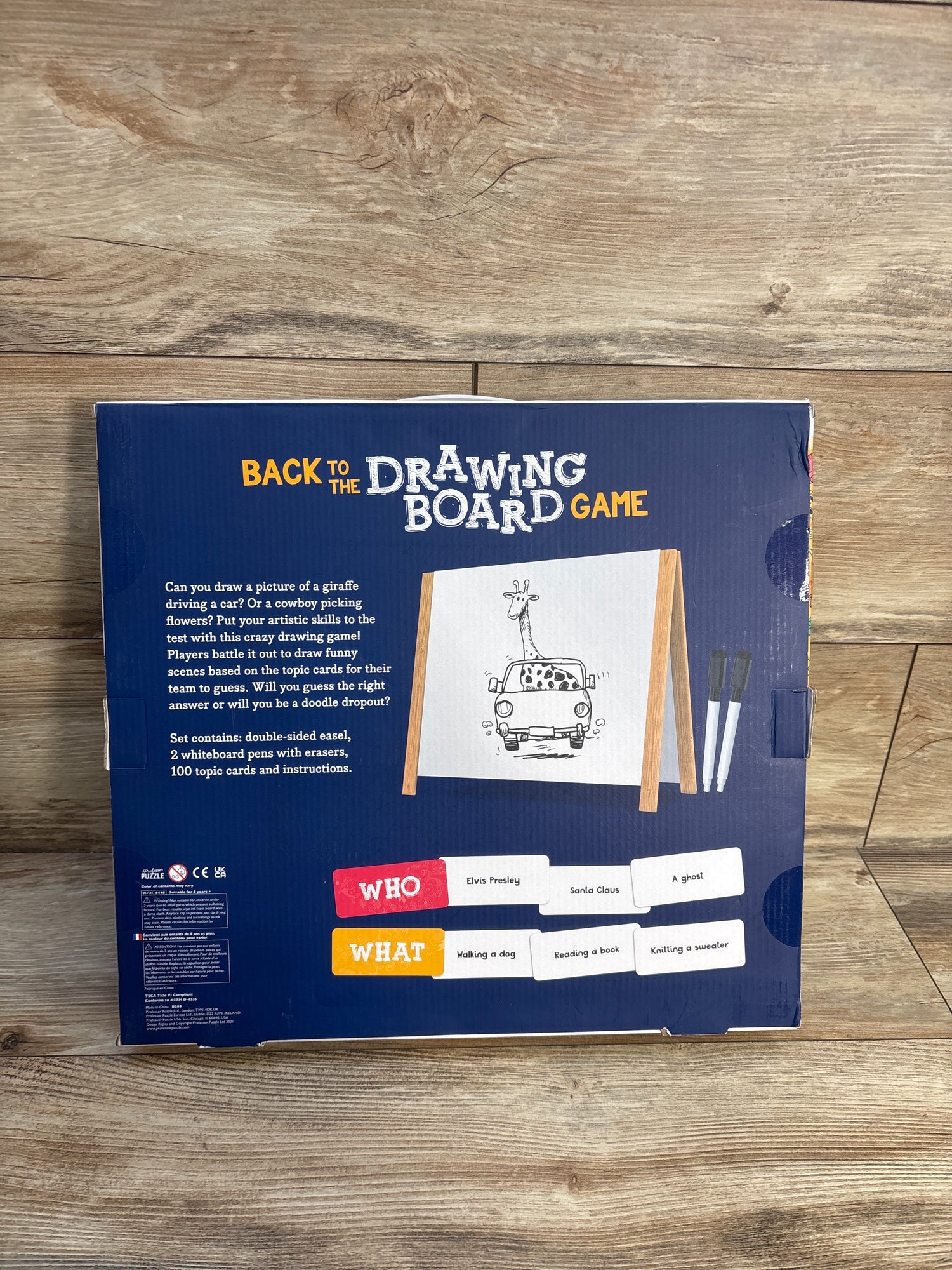 Back To The Drawing Board Game