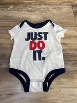 Nike Just Do It Bodysuit White sz 6m