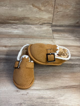 NEW Capelli Sherpa Buckle Slippers Brown sz 4/5c