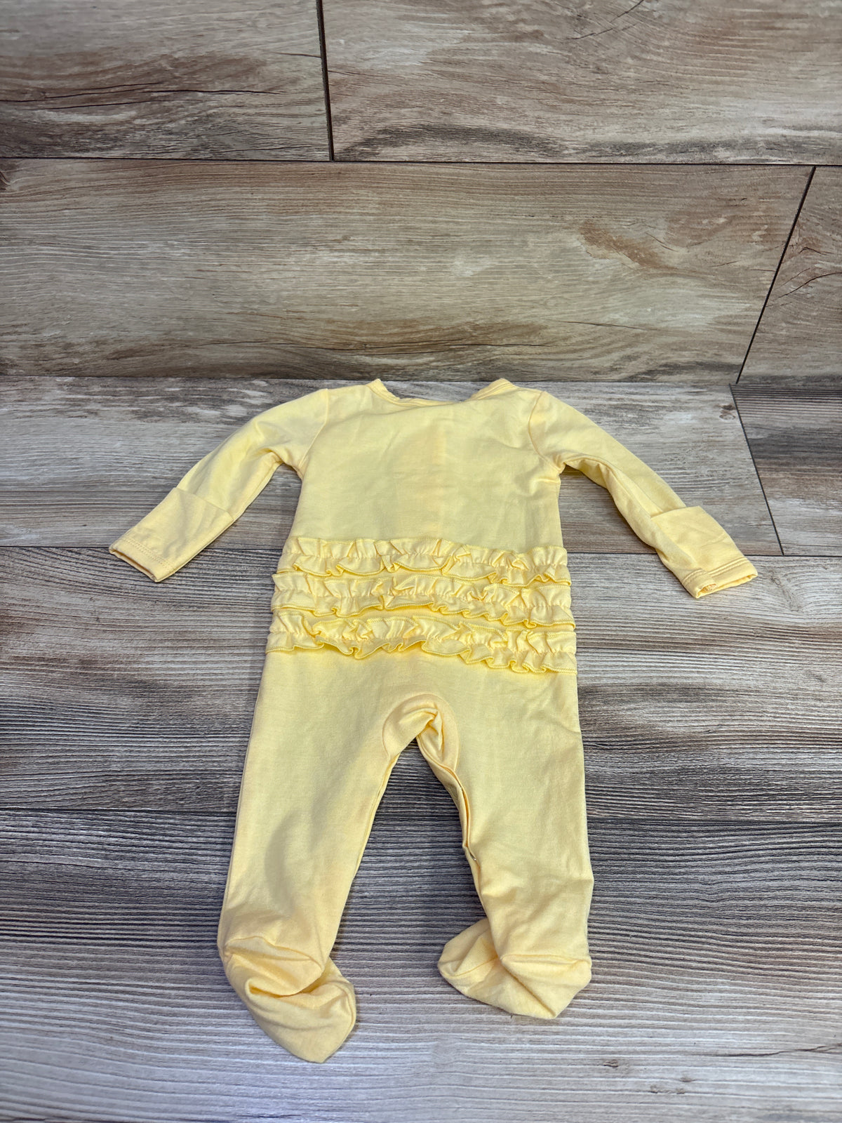Starting Out Ruffle Snap Sleeper Yellow sz Newborn