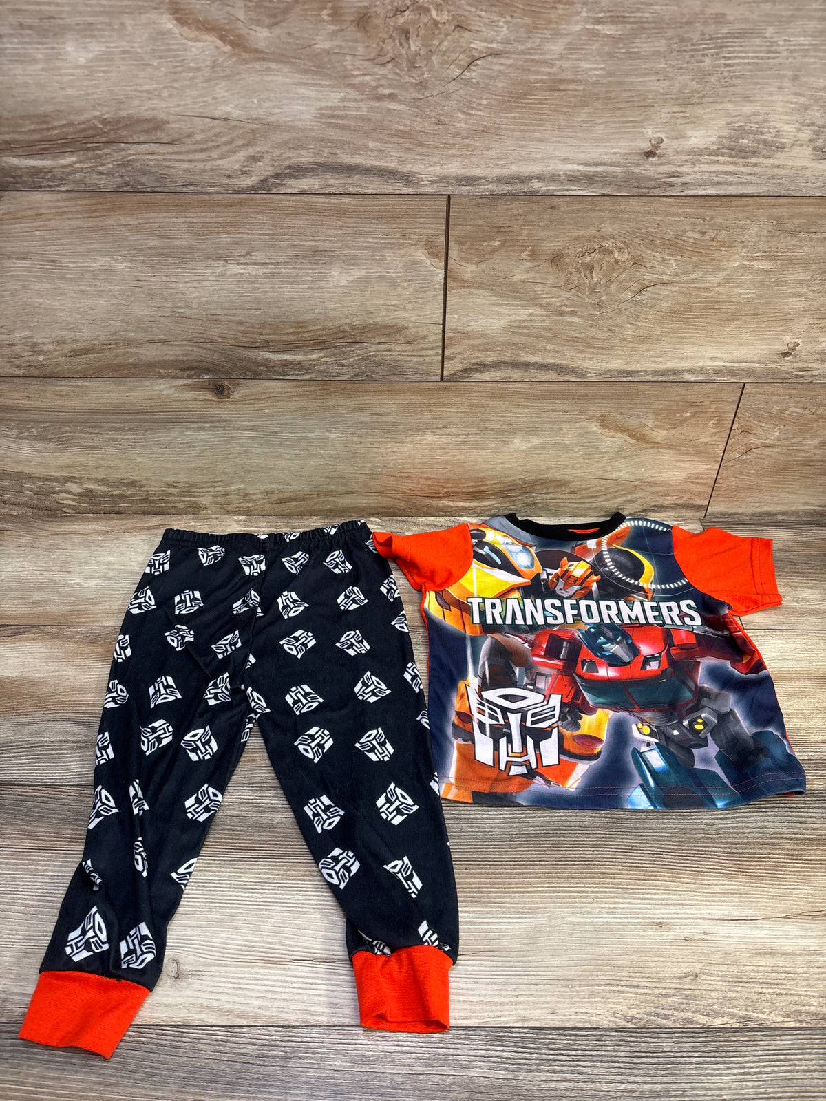 Transformers 2pc Pajama Set Red sz 4T
