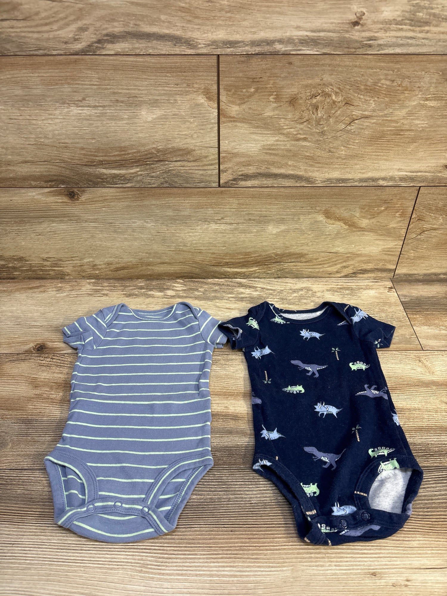 Carter's 2pk Bodysuits Blue sz 6m