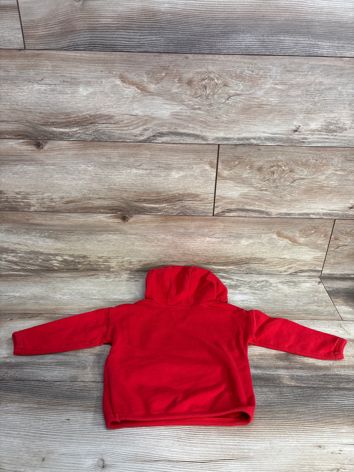 Little Super Hero Pull Over Hoodie Red sz 12-18m