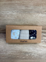 NEW Nuna Organic Cotton Socks 3pk sz 0-24m