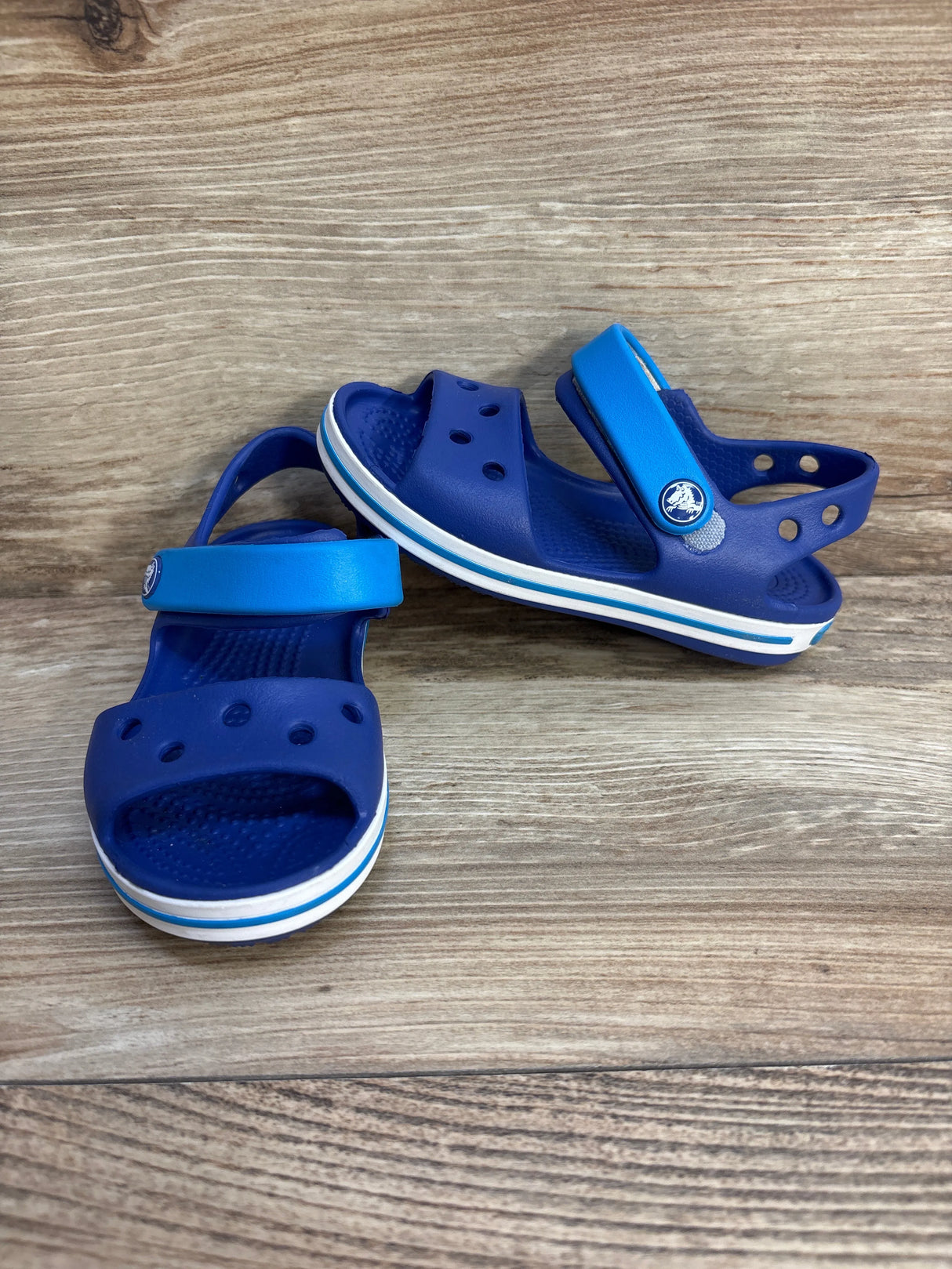 Crocs Bayaband Sandals Blue sz 8c - Me n Mommy To Be