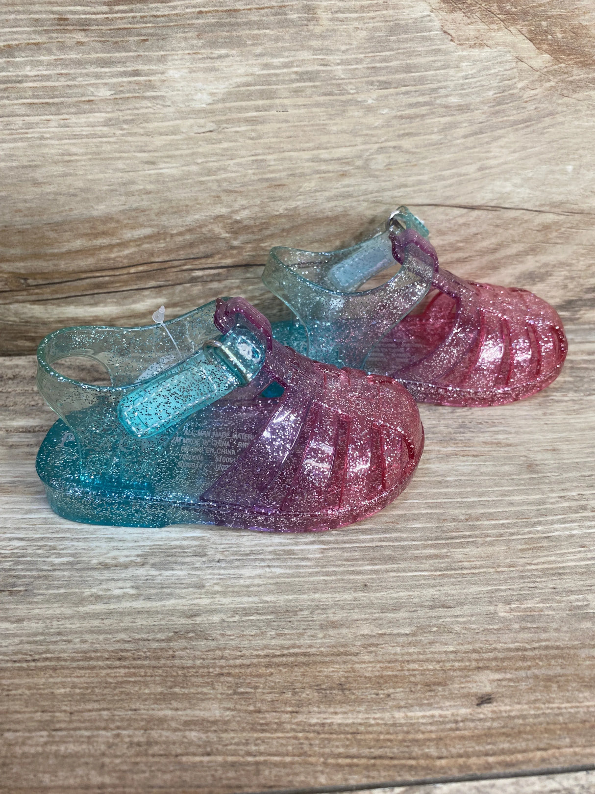 NEW Children's Place Ombre Jelly Sandals Pink sz 6-12m