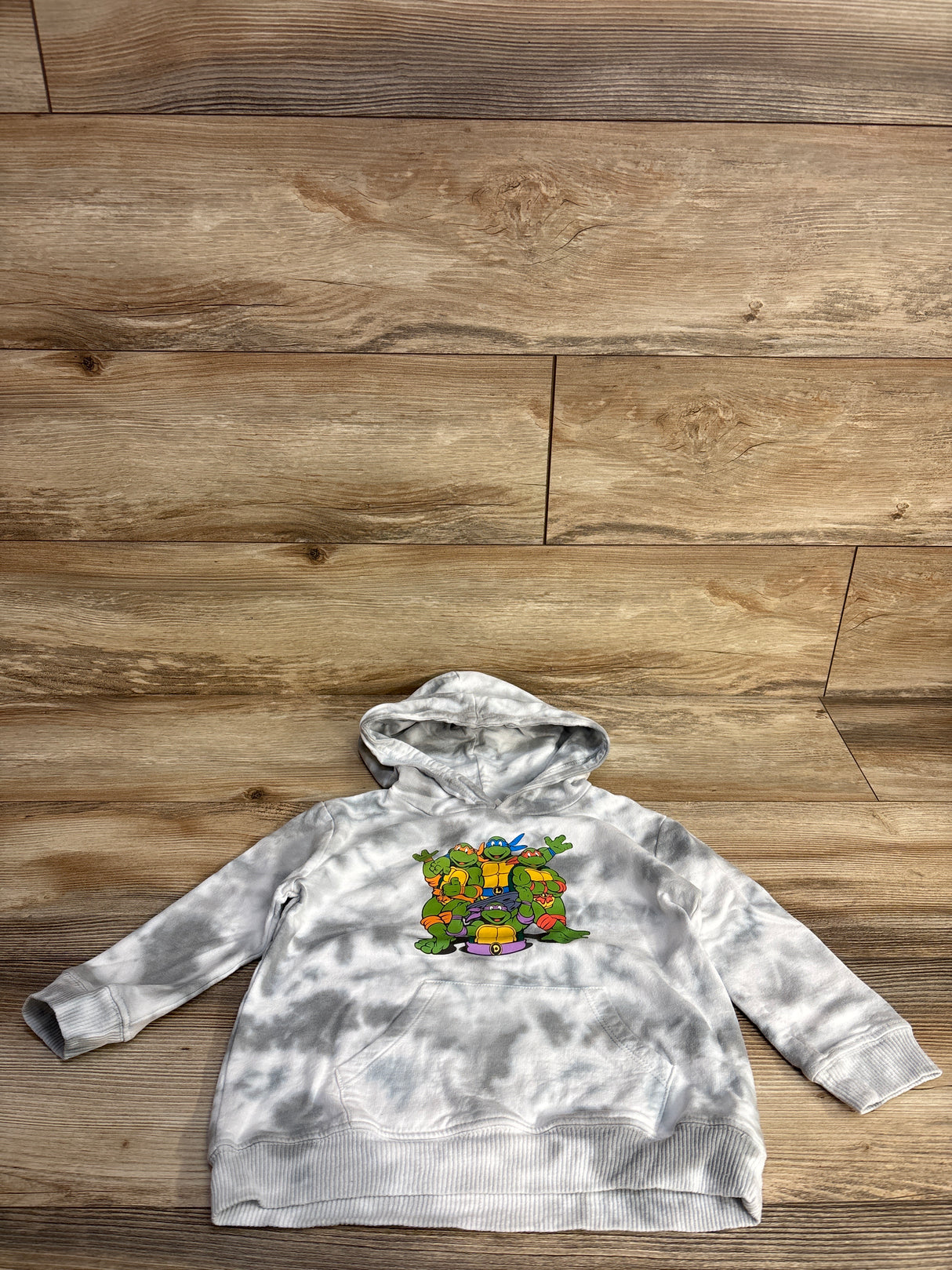 Nickelodeon Tie-Dye TMNT Sweatshirt White sz 3T