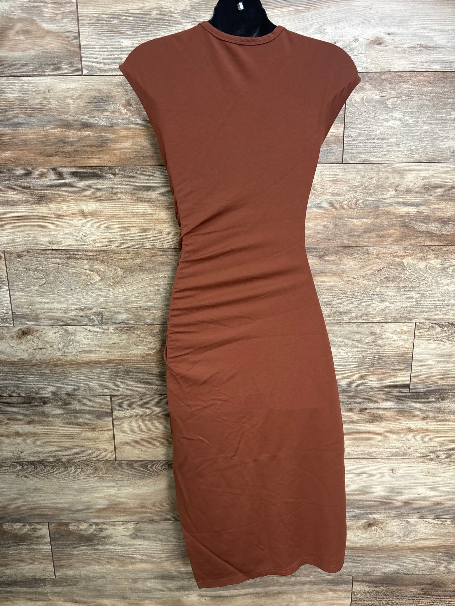 Dazy Maternity Bodycon Dress Brown sz Large
