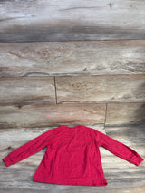 Disney Junior Mickey Mouse Ladies Man Shirt Red sz 4T
