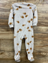 Carter's Lion Blanket Sleeper Grey sz 2T