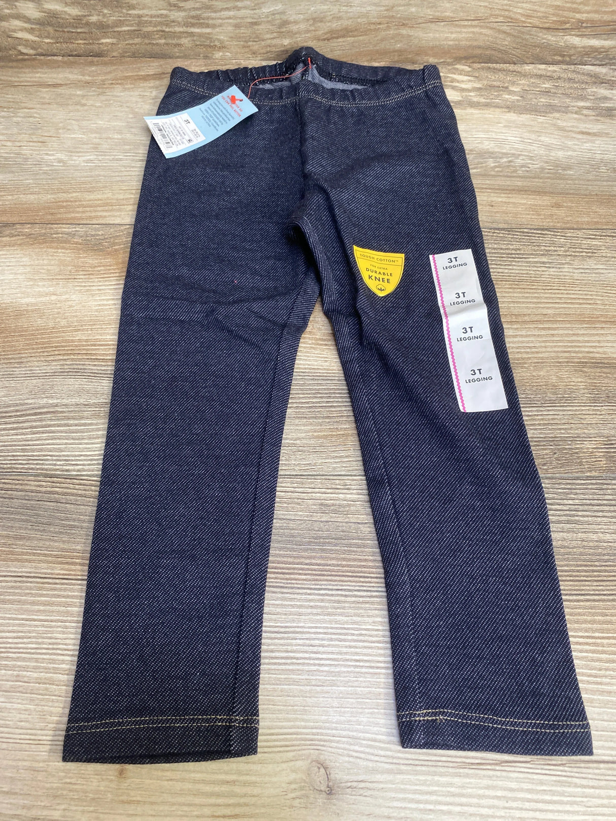 NEW Cat & Jack Faux Denim Leggings Navy sz 3T