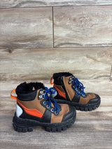 H&M Warm Lined Combat Boots Brown sz 9c