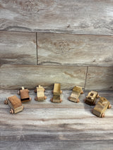 Toys4Kids Wooden Vehicles 7pk
