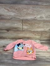 Bluey Pullover Sweatshirt Pink sz 2T