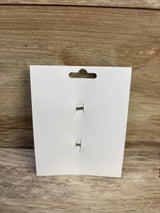 NEW Hair Bows 2pk Pale Yellow