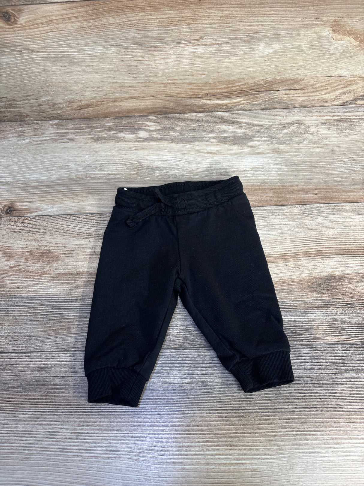 H&M Drawstring Pull On Pants Black sz Newborn