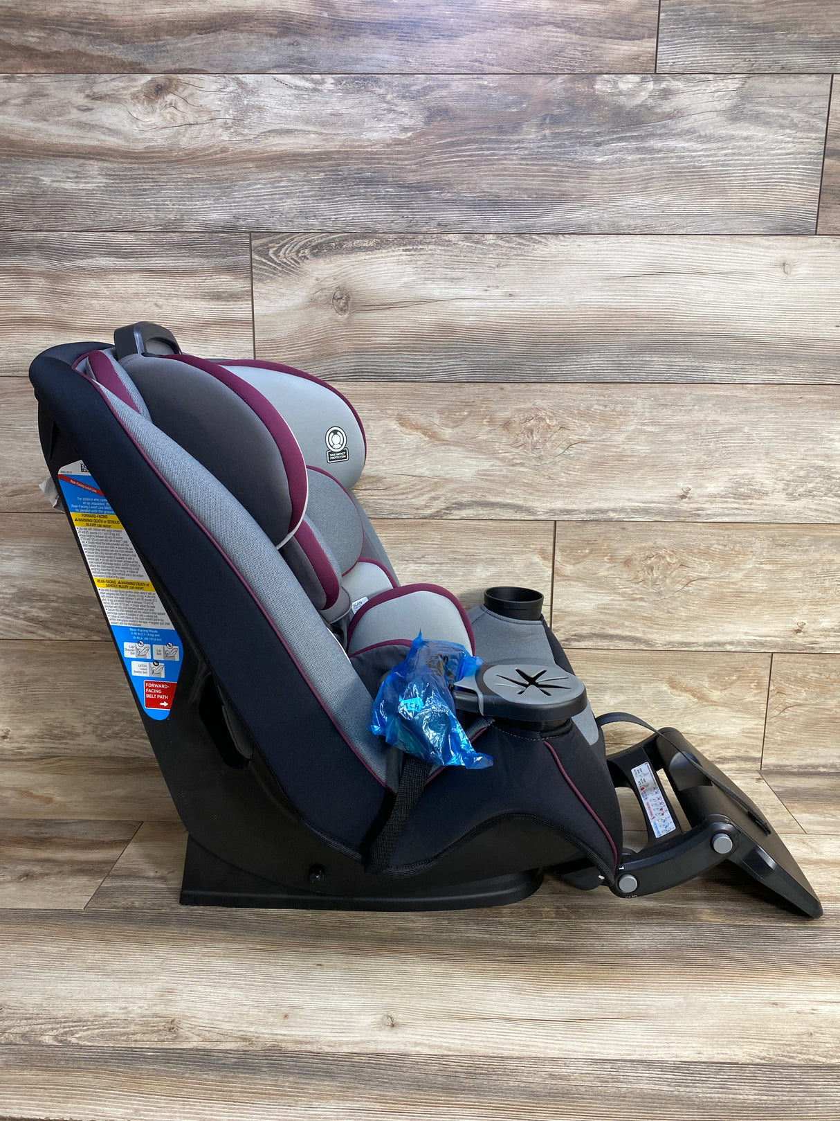 Safety 1st Grow & Go Extend N Ride LX All-in-One Convertible Car Seat in Winehouse 5-100lbs