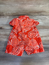 Carter's Pineapple Shortie Romper Orange sz Newborn - Me n Mommy To Be