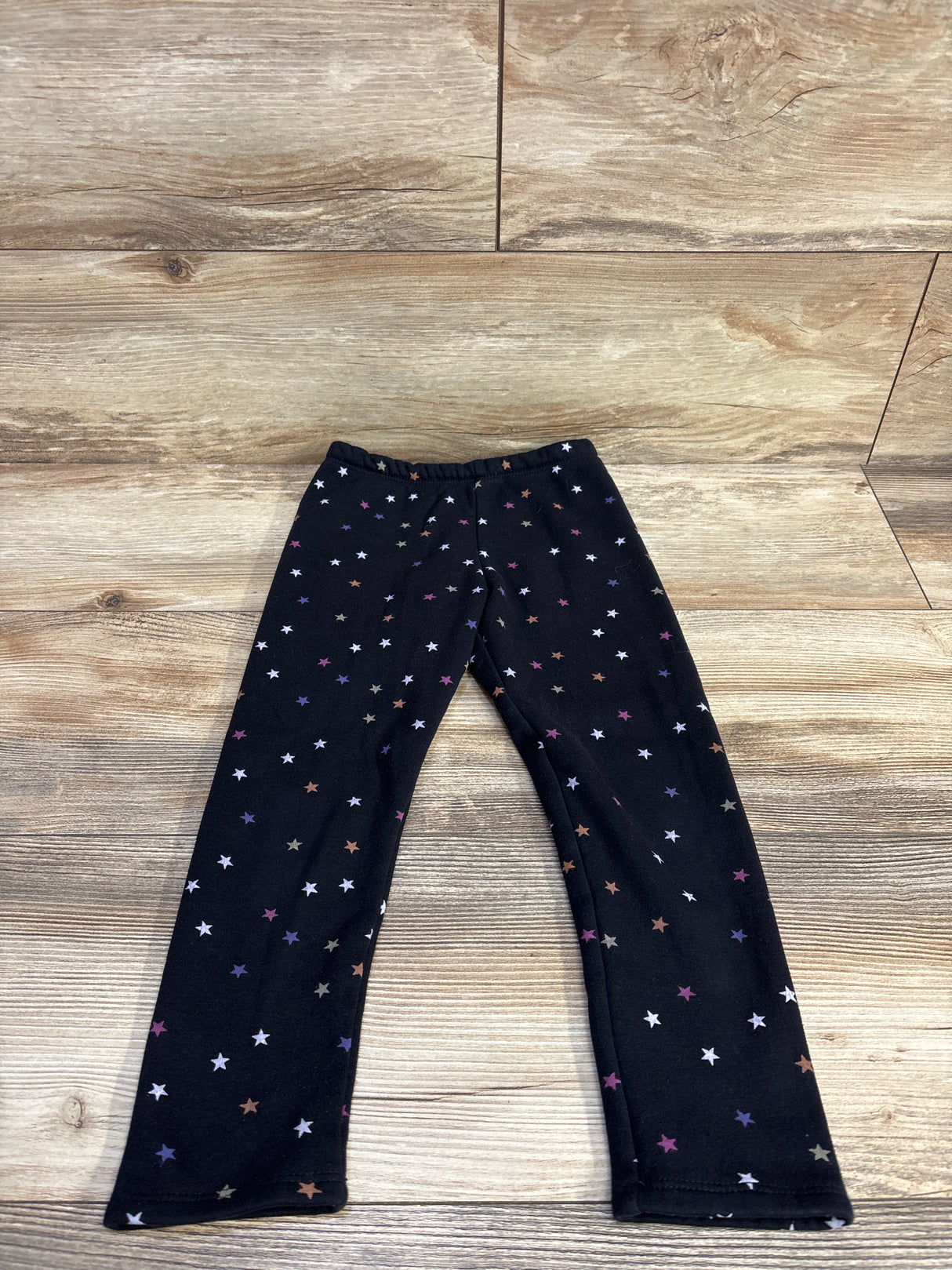 Okie Dokie Star Print Pull On Pants Black sz 5T