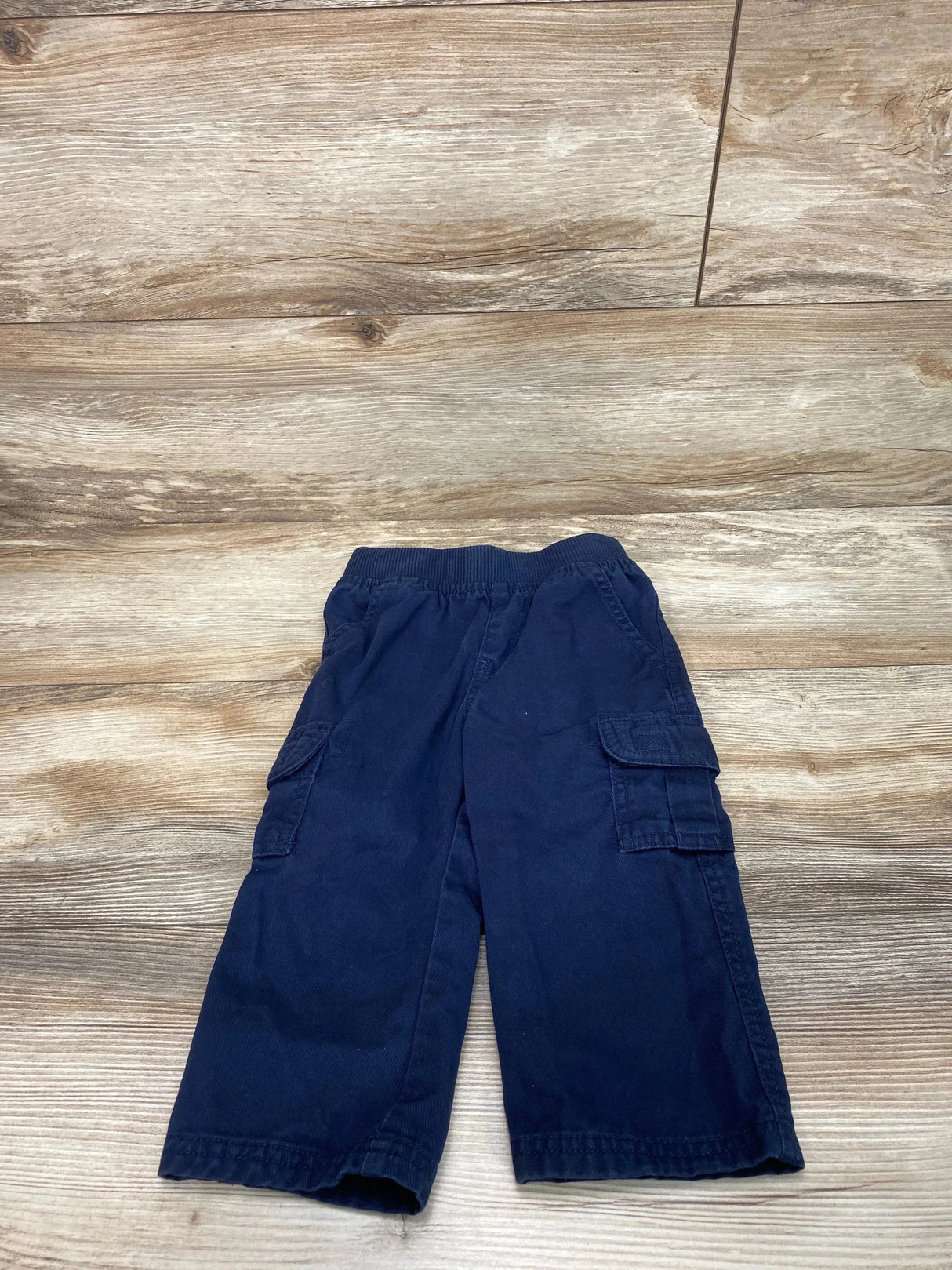 Children's Place Cargo Pants Navy sz 12-18m