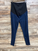 Time & Tru Maternity Full Panel Jeggings Blue sz Small (4-6)