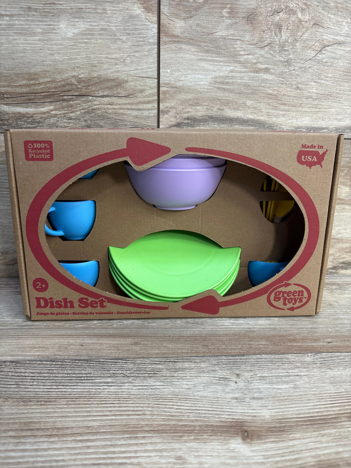 NEW Green Toys 24pc Dish Set - Me n Mommy To Be