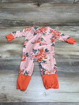 Floral Romper Pink sz 3-6m