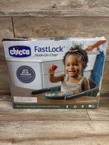 NEW Chicco FastLock Hook-On High Chair Grey