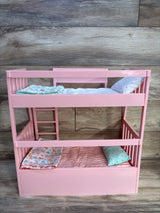 Our Generation Dreams for Two Pink Bunk Bed Playset with Two Dolls