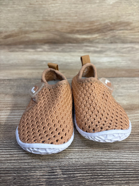 Baby First Walking Shoes Brown sz 1.5c - Me n Mommy To Be
