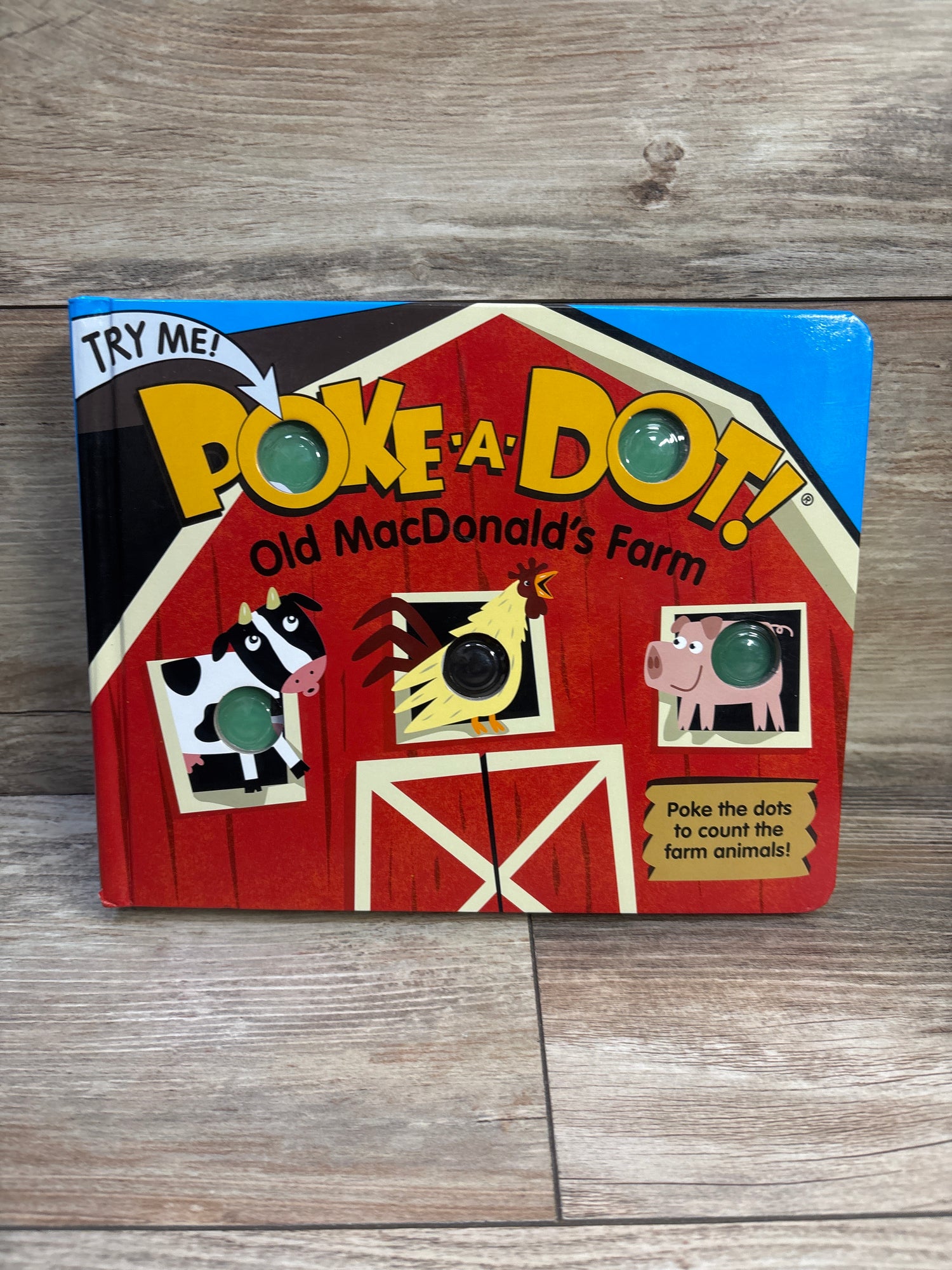 Melissa & Doug Poke-a-Dot: Old Macdonald's Farm Board Book