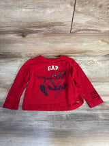 Baby Gap x Marvel Spider Man Shirt Red sz 3T