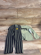 NEW Cat & Jack So Franken Cool 2pc Set Green sz 4T