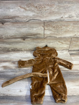 Plush Monkey Halloween Costume Brown sz 6-12m