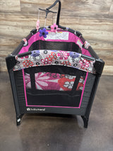 Baby Trend Nursery Center Playard in Floral Garden