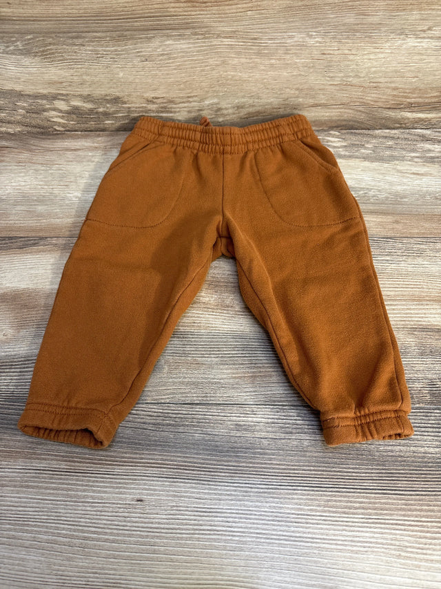 Carter's Drawstring Joggers Brown sz 18m - Me n Mommy To Be