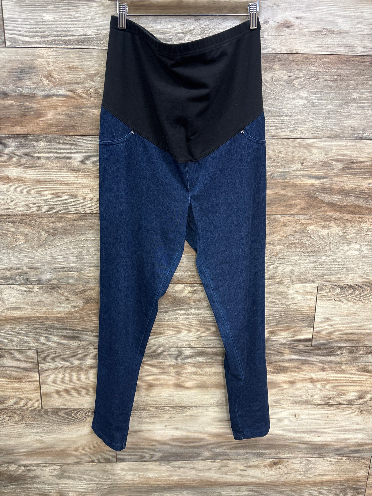 Time and Tru Maternity Jeggings Blue sz Large