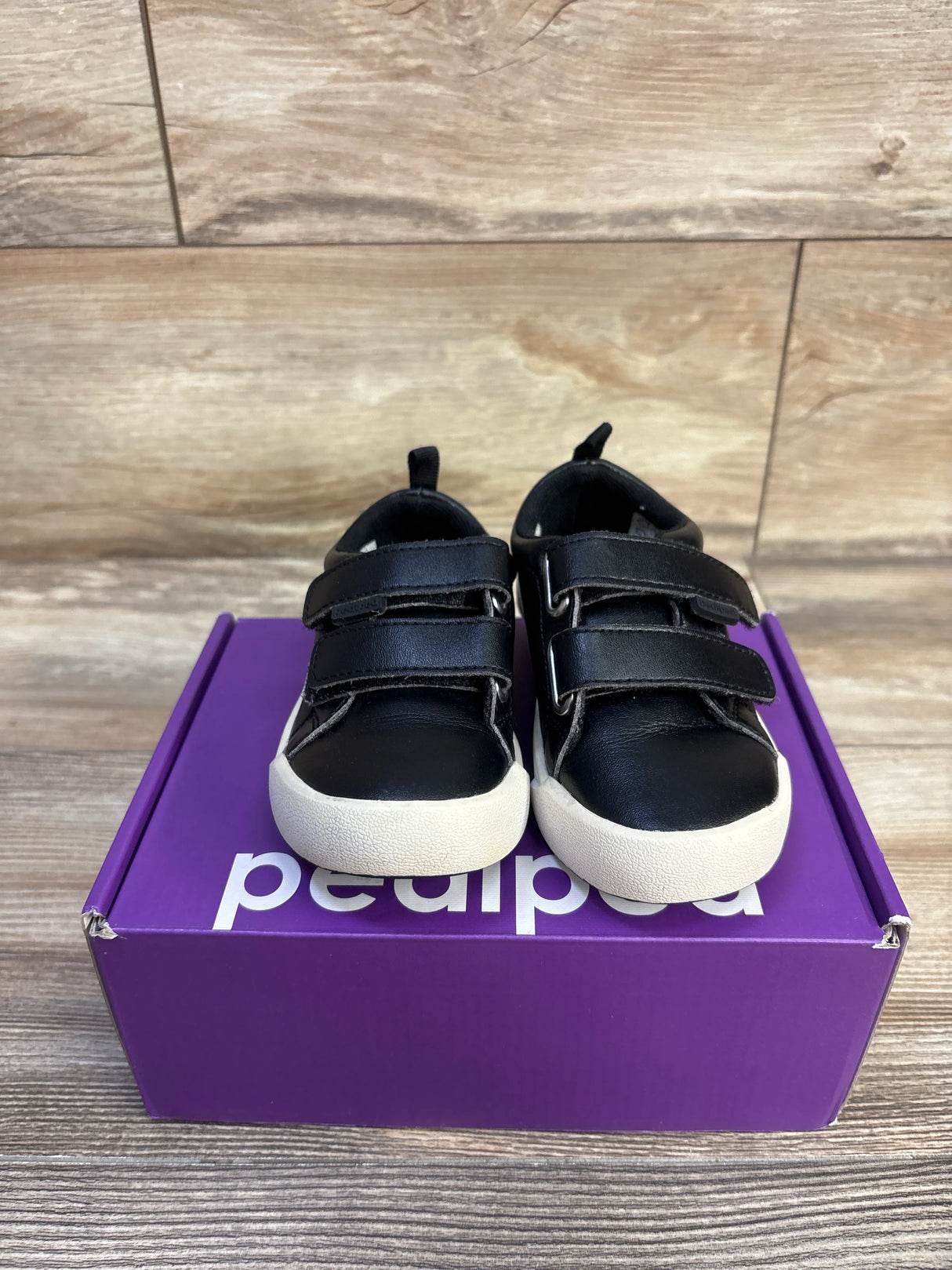 NEW Pediped Avery Flex Sneakers Black sz 8.5c