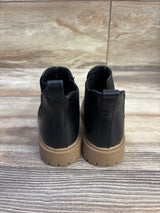 Old Navy Faux Leather Chelsea Boots Black sz 7c