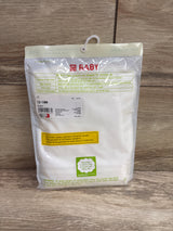 NEW Uniqlo 2pk Cotton Mesh Inner Bodysuits White sz 12-18m