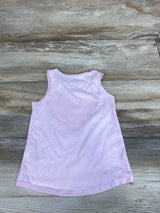 Cat & Jack Tropical Flowers Tank Top Pink sz 2T