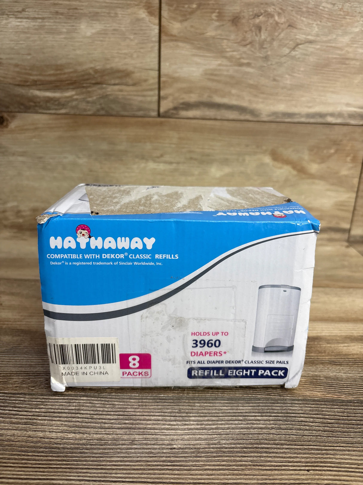 NEW Hathaway Dekor Classic Diaper Pail Refill Bags 5pk