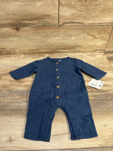 NEW Little Planet Muslin Jumpsuit Blue sz 3m - Me n Mommy To Be
