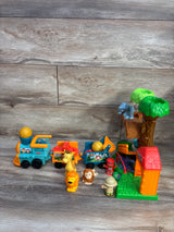 Fisher Price Little People Wildlife Train & Trek Playset