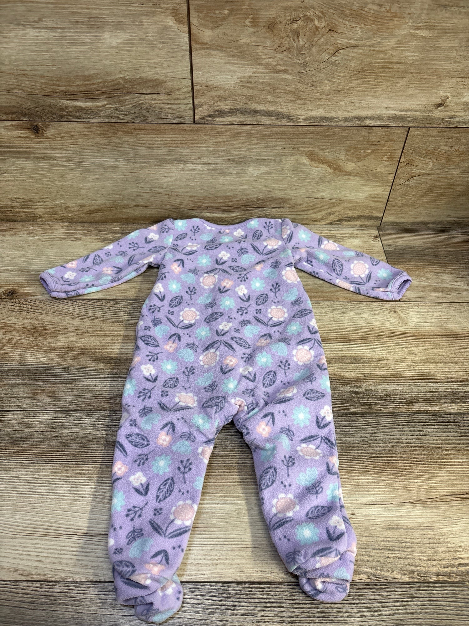 Simple Joys Blanket Sleeper Purple sz 6-9m