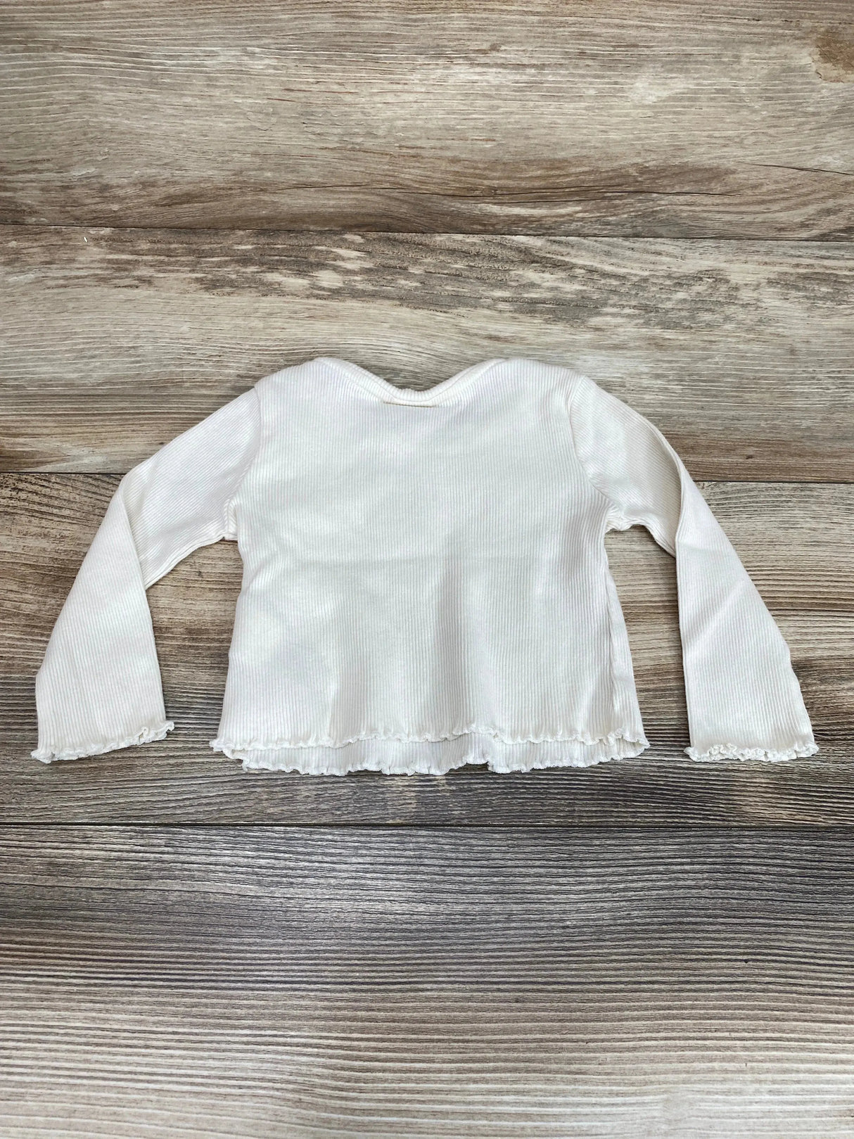 Baby Gap Ribbed Shirt Ivory sz 6-12m